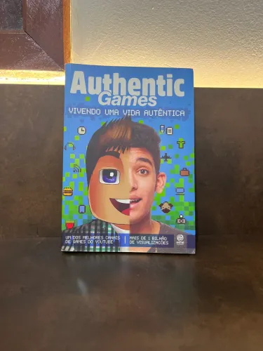 Livro Authentic Games - Vivendo uma Vida Autêntica - Marco Túlio