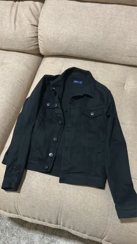 Jaqueta Jeans preta