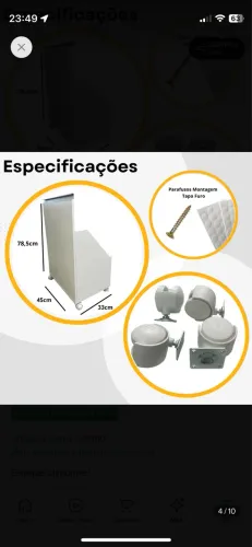 Gabinete balcão tanque lavanderia