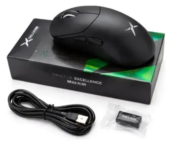 Mouse Delux M400 Paw 3311 - Novo - Lacrado - Entregamos - Aceitamos Cartões