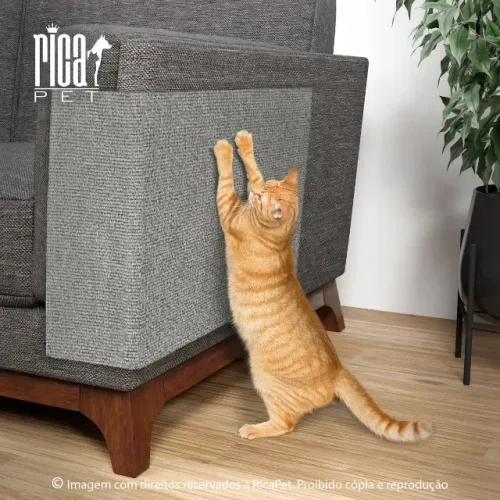 Arranhador Adesivo para Gatos e Protetor de Sofá 2 m × 50 cm