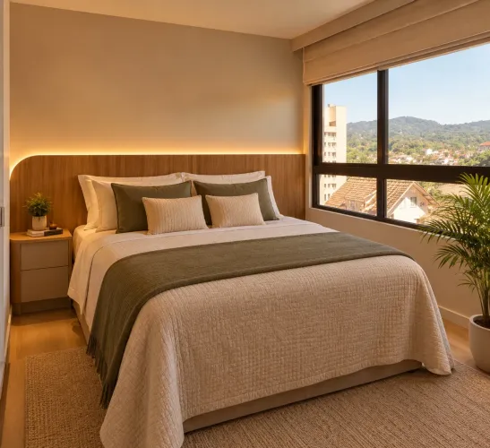 Loft Mobiliado Novo a 200mts da Vila Germânica