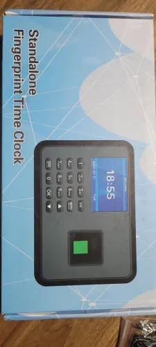 Relógio de ponto biométrico digital, controle seus funcionários. 