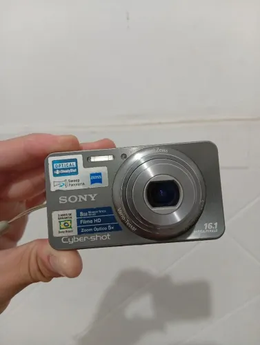 Camera Sony CyberShot w 570 16mp funcionando perfeitamente 