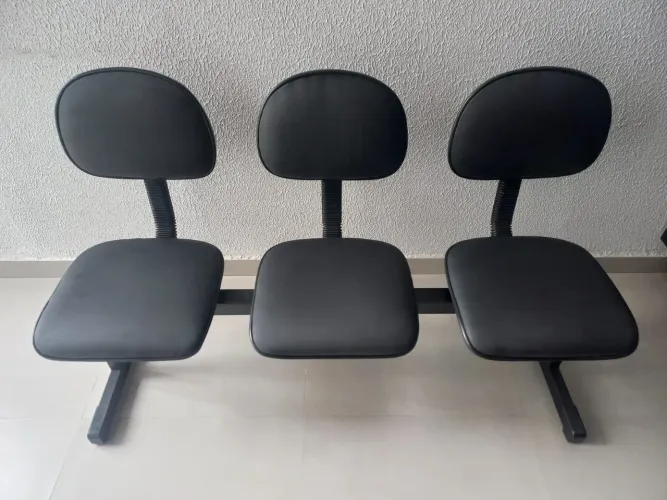 Longarina de espera 3 lugares - Giroflex A melhor!