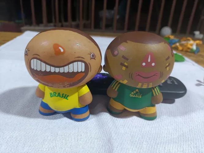 Lote Boneco toy ART jogador de futebol 