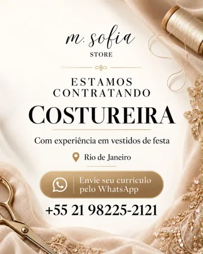 Contrata-se costureira