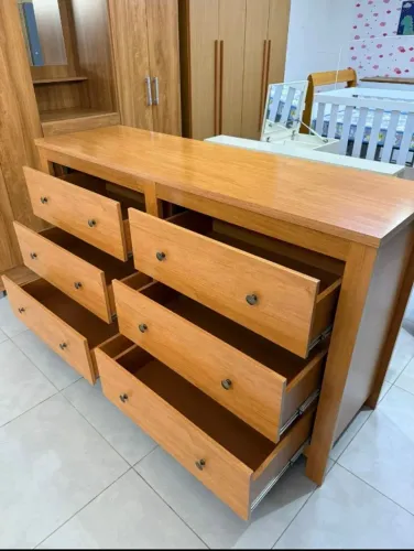 Cômoda 6 Gavetas com Pés (NOVO) Entrega Grátis!