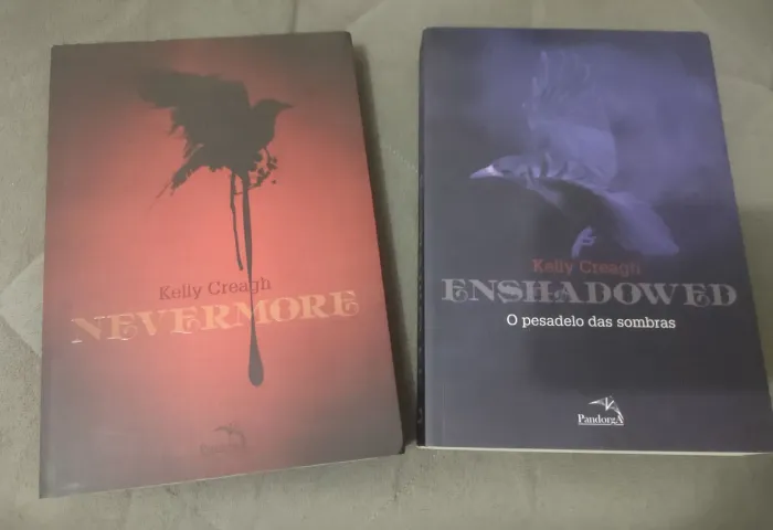 Livros Nevermore + Enshadowed - Kelly Creagh