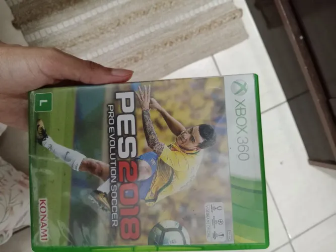 PES 2018 ORIGINAL XBOX360 - SEMINOVO 