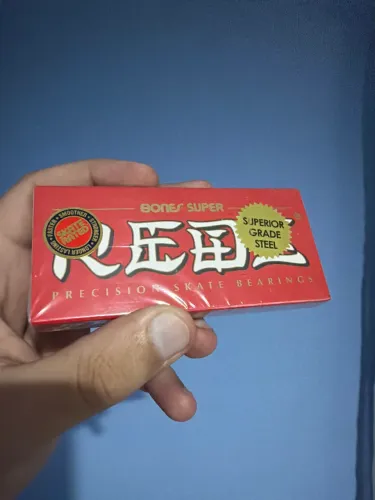 Rolamento de skate BONES SUPER REDS