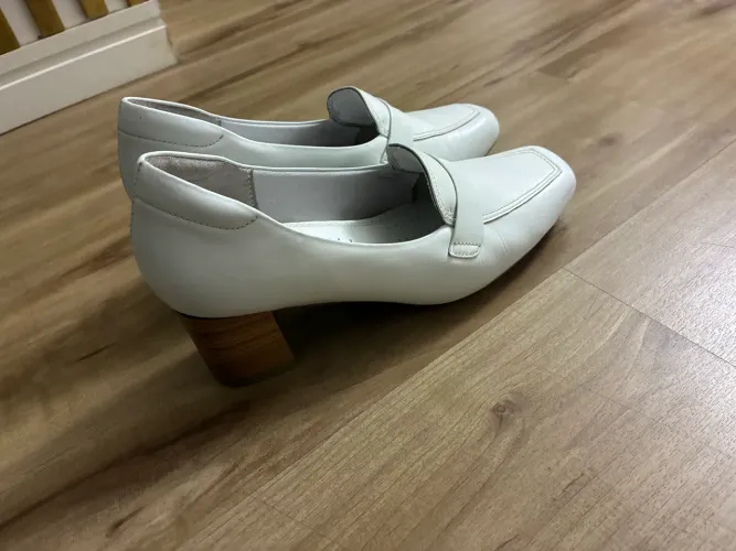 Sapato militar branco aeronáutica FAB