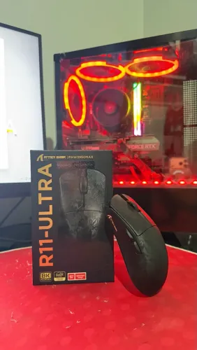 Mouse Attack Shark R11 Ultra 8k de polling rate 