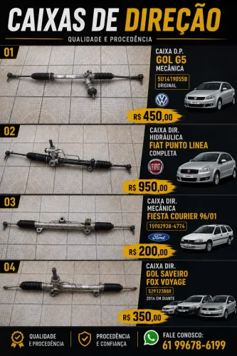 PROMOÇÃO Caixa de marcha TUDO