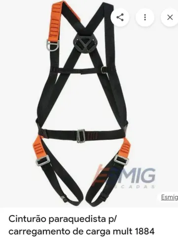 Cinturão Paraquedistas 