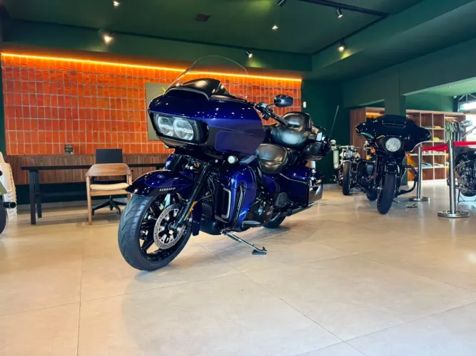 HARLEY DAVIDSON ROAD GLIDE LIMITED FLTRK AZUL 2019/2020