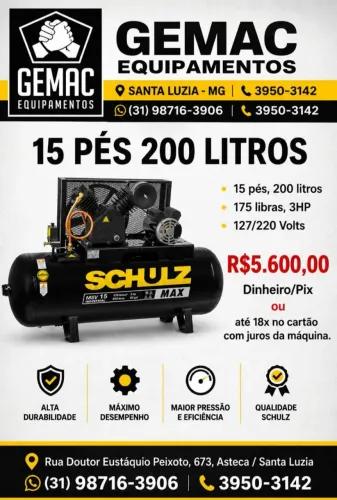 Compressor 15 /200 Novo 