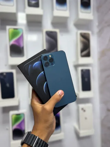 IPHONE 12 PRO MAX 128 GB AZUL COM CAIXA 