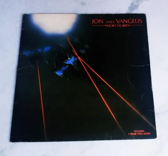 lp vinil - jon and vangelis - short stories (1980)