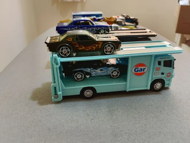 MINIATURA COLECIONAVEL CAMINHÃO REBOQUE 1.64 EM METAL FUNDIDO DIECAST BELO HORIZONTE 