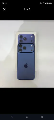 iPhone 17 pro Max deep blue