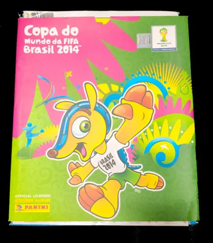 Box Álbum capa dura completo Copa do mundo 2014