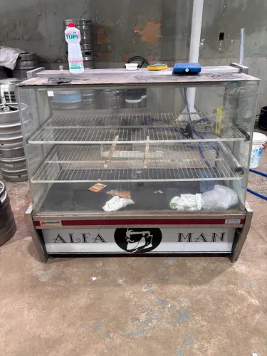 Balcão não refrigerado