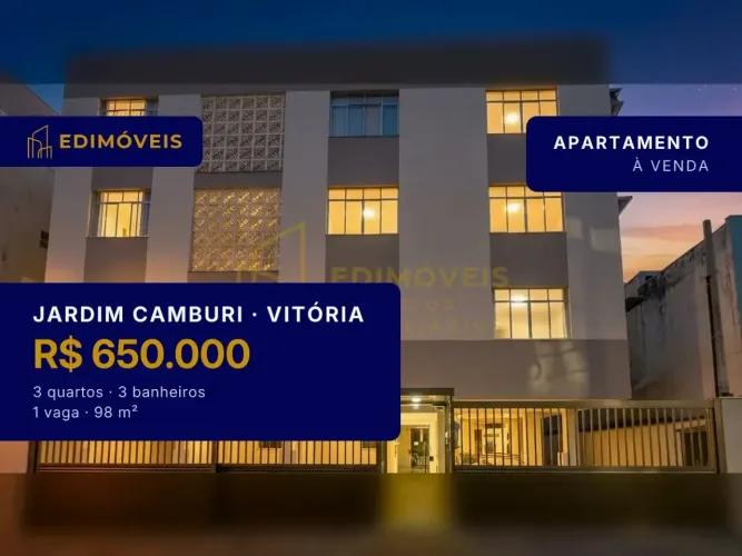 Oportunidade em Jardim Camburi: Apartamento 3 quartos com conforto e estilo