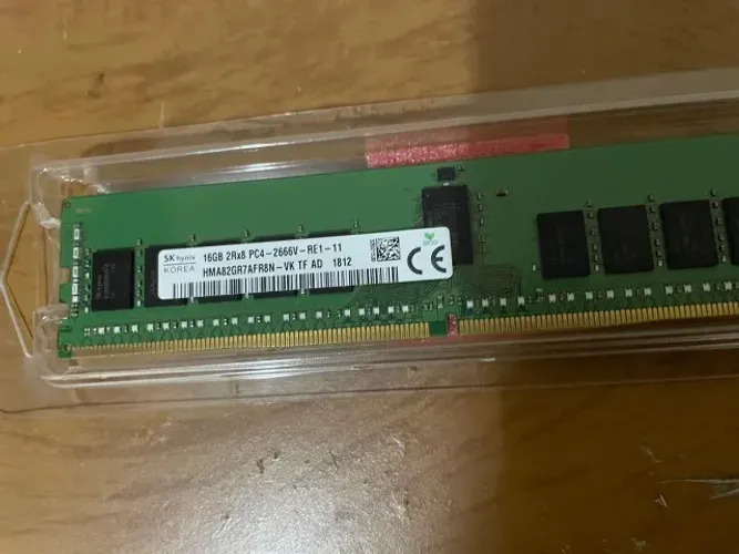 memoria 16gb ddr4 ecc rdimm para server e alguns xeon