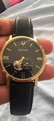 Relógio BulovAmerican Clipper Automático Preto 42mm 97A154