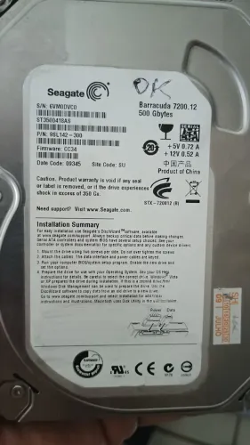 HD vendo 3, 3 de 500GB para desktop 90,00 Aceito oferta