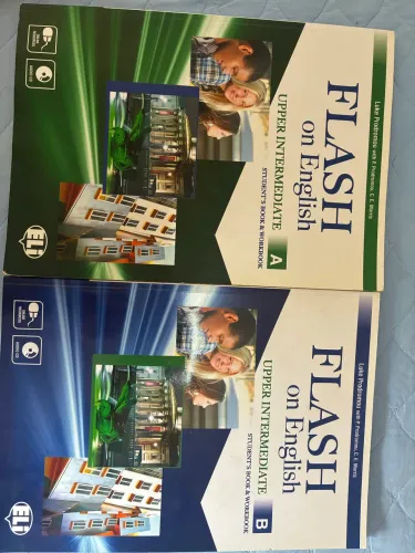 Livro de Inglês Intermediário A e B - Flash on English