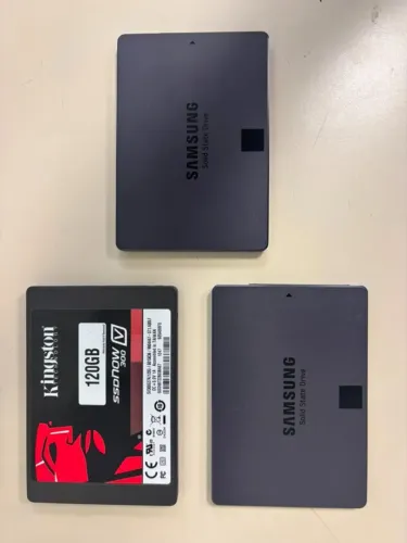 SSDs Kingston 120GB e Samsung 840 EVO 250GB - Testados e Saudáveis