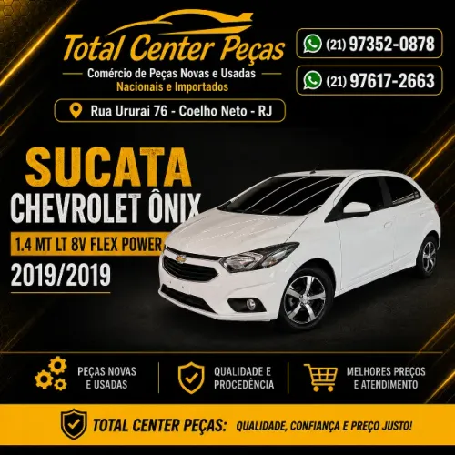 PEÇAS SUCATA ONIX 2019/2019
