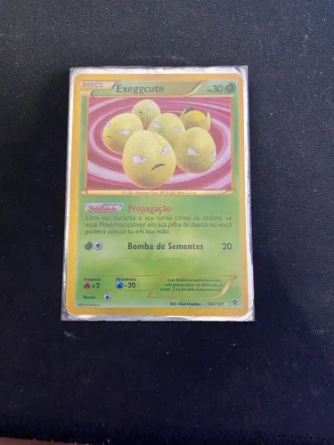 carta pokémon exeggcute secret rare 102/101 shiny