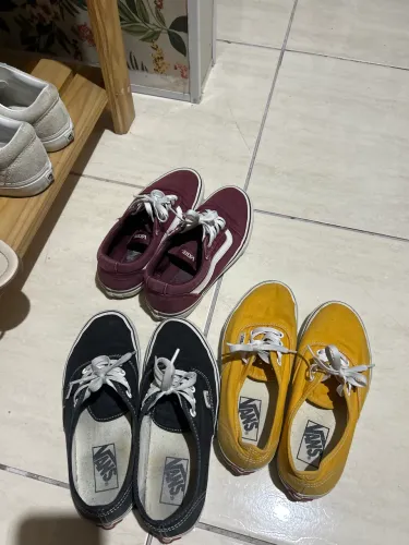 3 pares VANS ORIGINAL $150