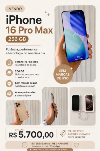 iPhone 16 Pro Max - 256gb - Desert
