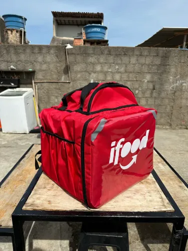 Bag / Mochila entregador 45L Vermelha 