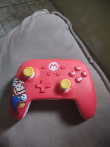 Controle Nintendo switch sem fio (pilha) MÁRIO