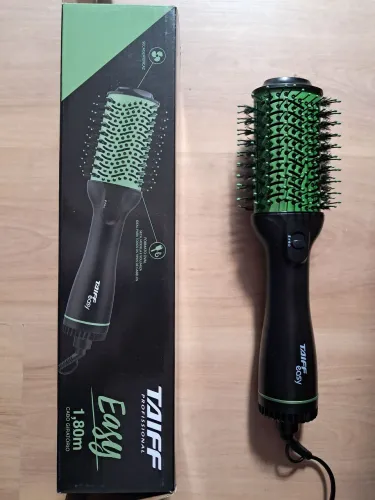 Escova de cabelo elétrica oval secadora modeladora e volumizadora Taiff Easy 127V
