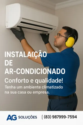Instalação de ar condicionado