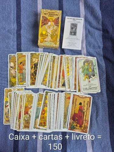 Golden Art Nouveau Tarot