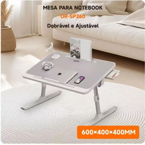 Mesa Suporte De Notebook Portatil DOBRÁVEL Ajustável