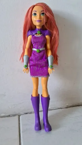 Dc Super Hero Girls Boneca Starfire<br>R$ 150 reais