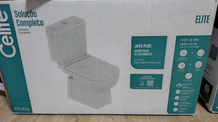 Vaso sanitário Celite na caixa