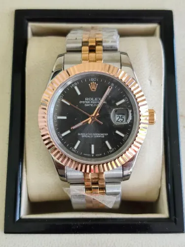 Relógio Rolex DatJust Royal Misto automático Exclusivo