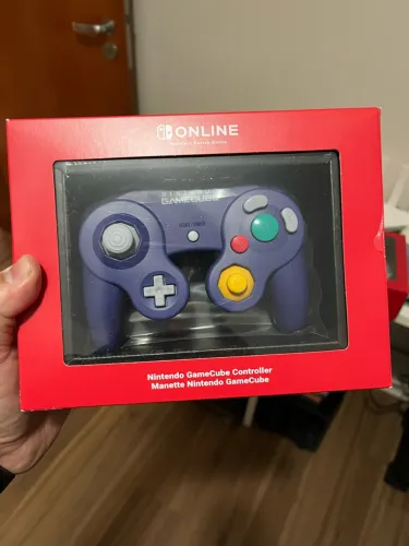 Controle Gamecube Switch Online - Modelo Europeu