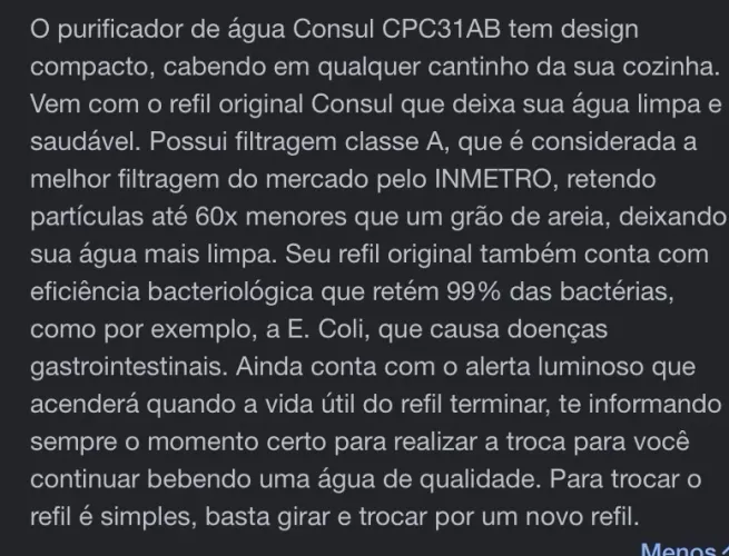 Filtro consul