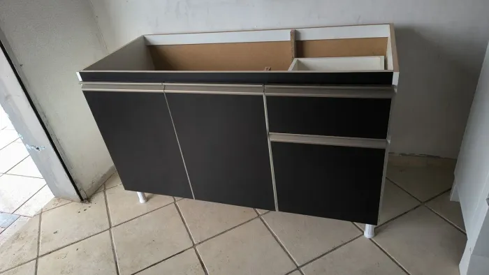 Balcão de pia 100% MDF (aceito cartão com taxa da máquina e entrego com taxa)