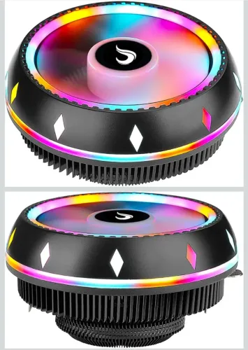Air Cooler Rise Mode G200 RGB, LED Rainbow, Intel/AMD - RM-AC-02-RGB<br>